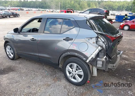 2024 Nissan Kicks S Xtronic Cvt из США, поврежденный, VIN 3N1CP5BV8RL563430